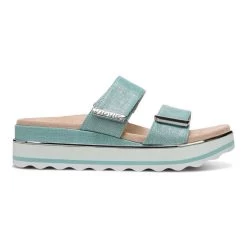 Vionic Women's Phoenix Brandie - Aqua Linen -Sandals Outlet gallery brandie aqualinen right 75953.1683146540