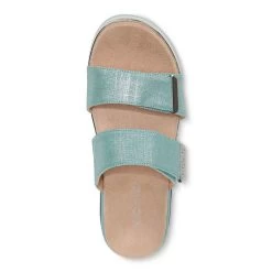 Vionic Women's Phoenix Brandie - Aqua Linen -Sandals Outlet gallery brandie aqualinen top 34325.1683146551