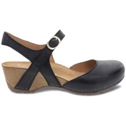 Dansko Women's Tiffani - Black Milled Burnished