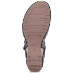 Dansko Women's Tiffani - Black Milled Burnished -Sandals Outlet k4 21487.1673372700