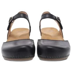 Dansko Women's Tiffani - Black Milled Burnished -Sandals Outlet k9 68413.1673372690