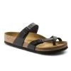 Birkenstock Women's Mayari Birko-Flor - Black (Regular Width) -Sandals Outlet mayari blk birko flor 94293.1532104881