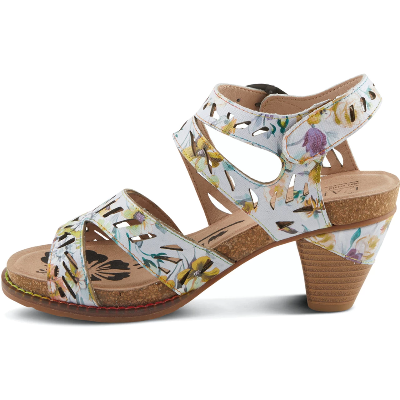 Spring Step L'Artiste Women's Abreeze - White Multi 5 Spring Step L'Artiste Women's Abreeze - White Multi - Image 3
