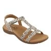 Taos Footwear Women's Trophy 2 - Black / White Cheetah Multi -Sandals Outlet unnamed 36624.1653315688